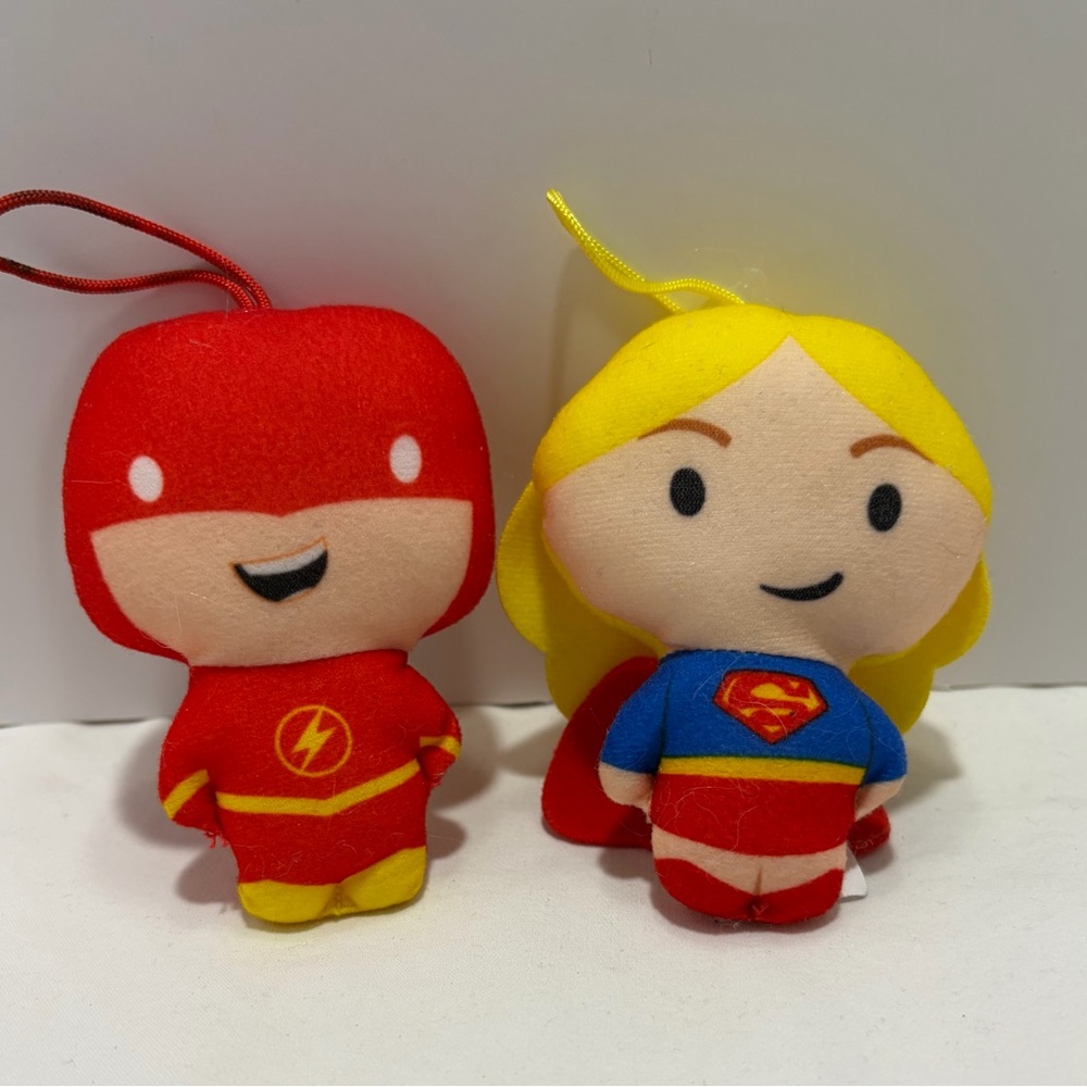 McDonald’s Happy Meal DC Comics The Flash & Supergirl Plush